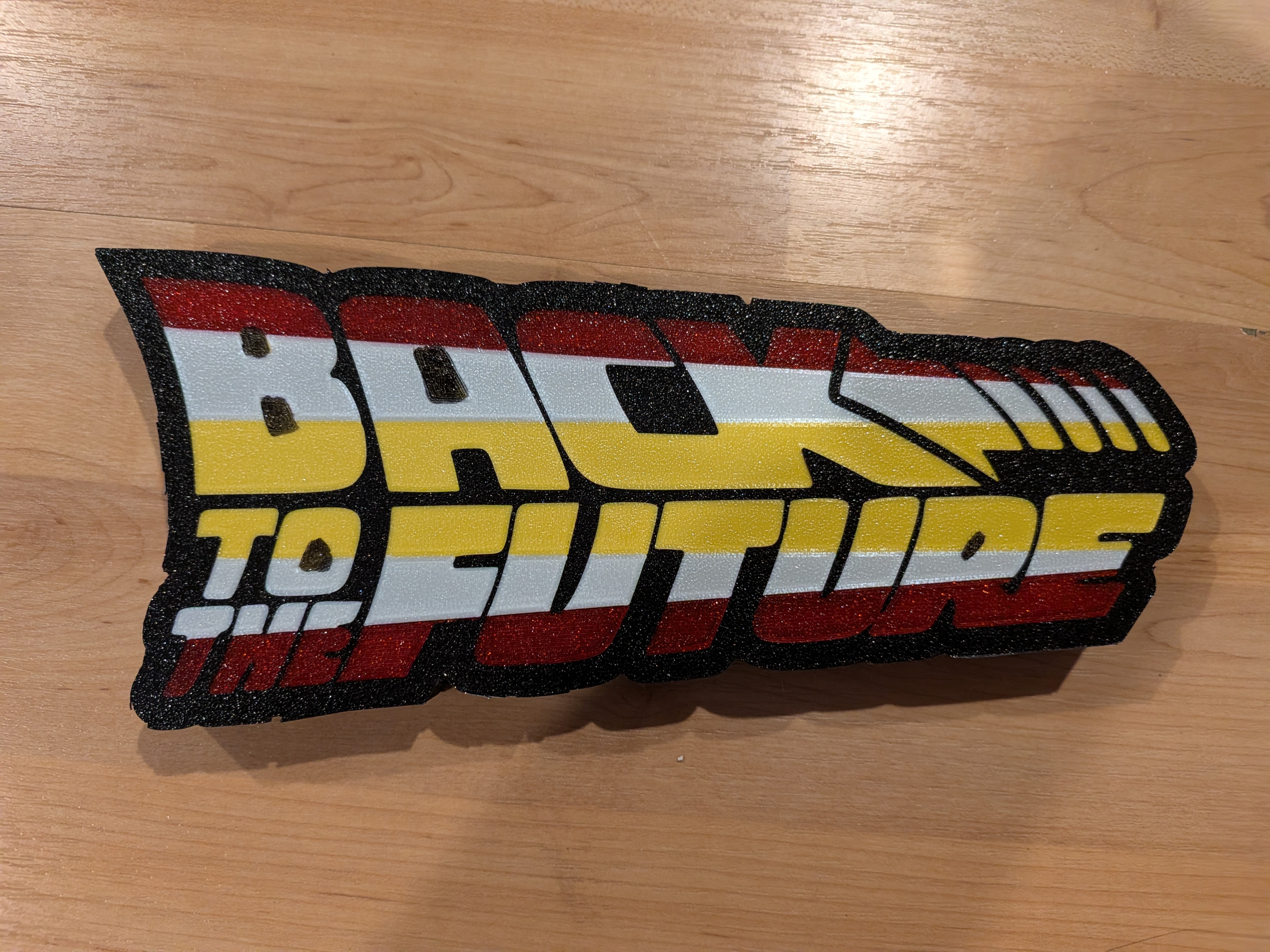 Back To The Future Logo Lightbox