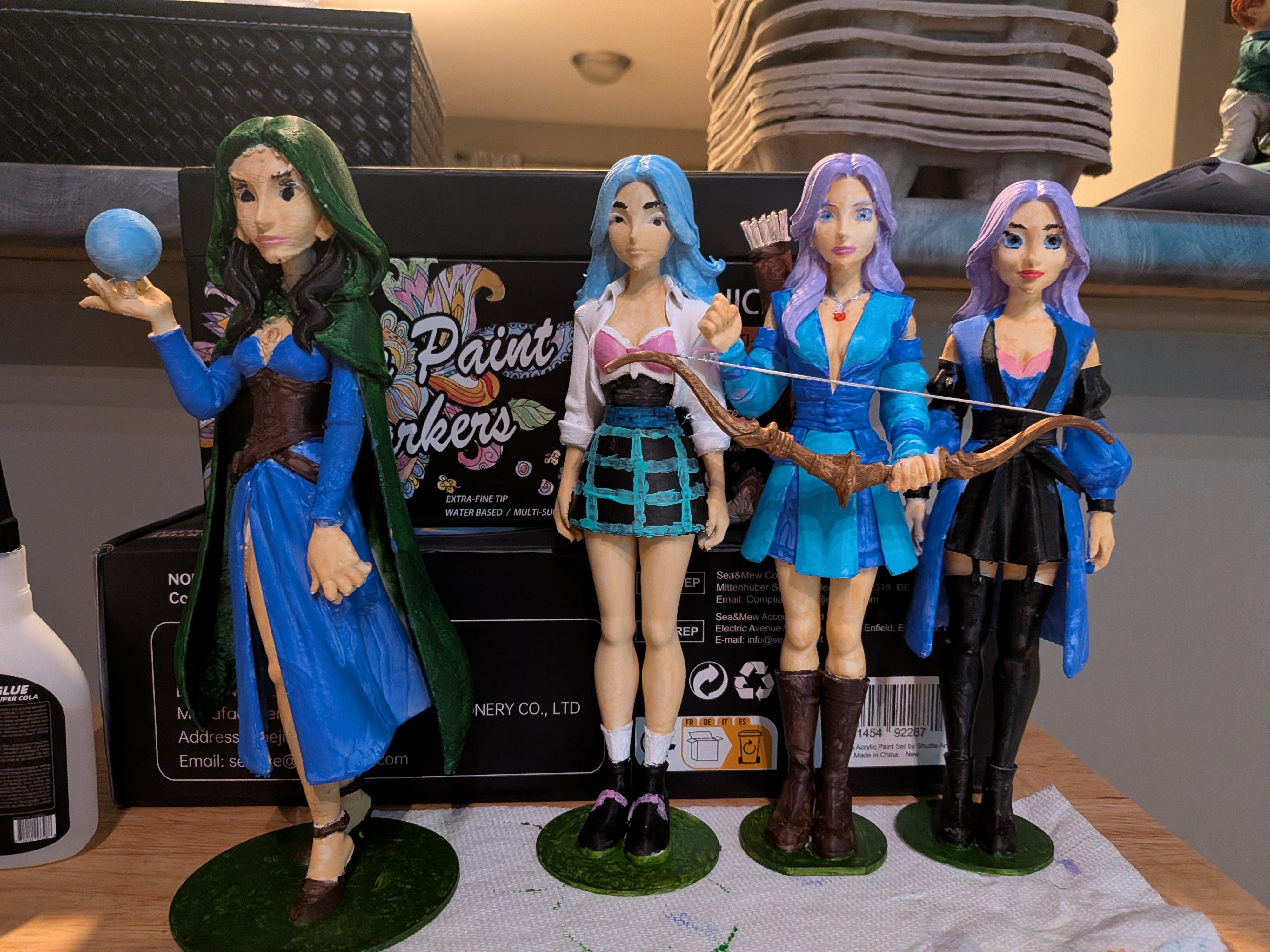 Custom D&D Miniatures